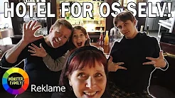 FAMILIEN OVERNATTER PÅ LUKKET HOTEL