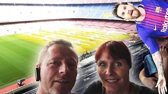 MOR OG FAR PÅ CAMP NOU BARCELONA