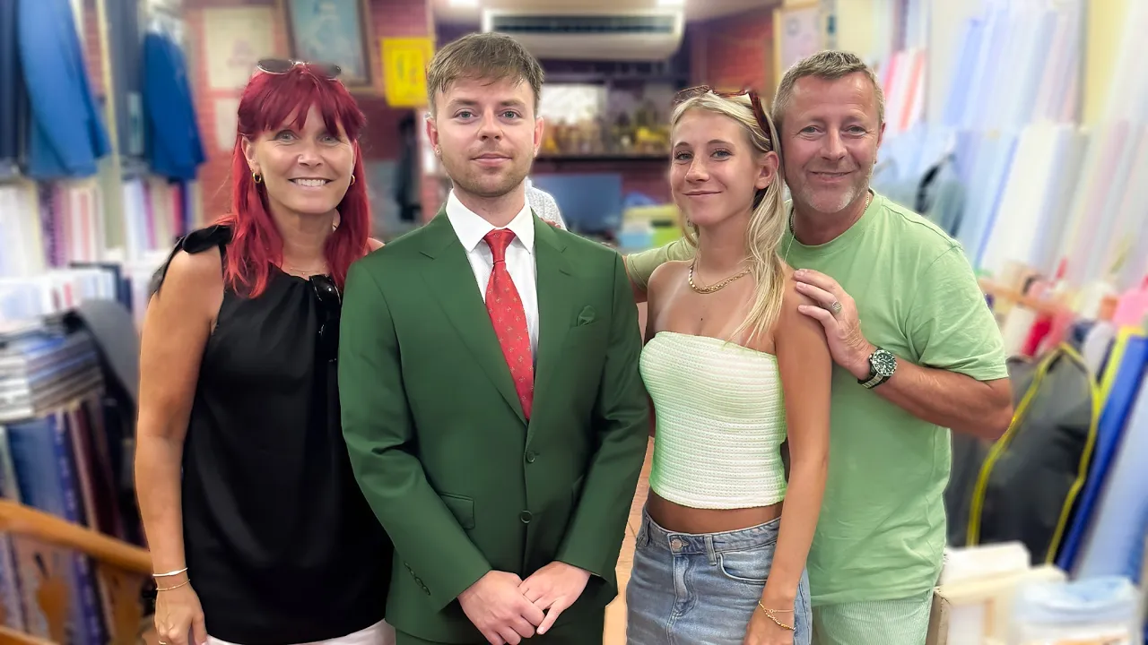 Køber Mortens Bryllupstøj i Thailand!