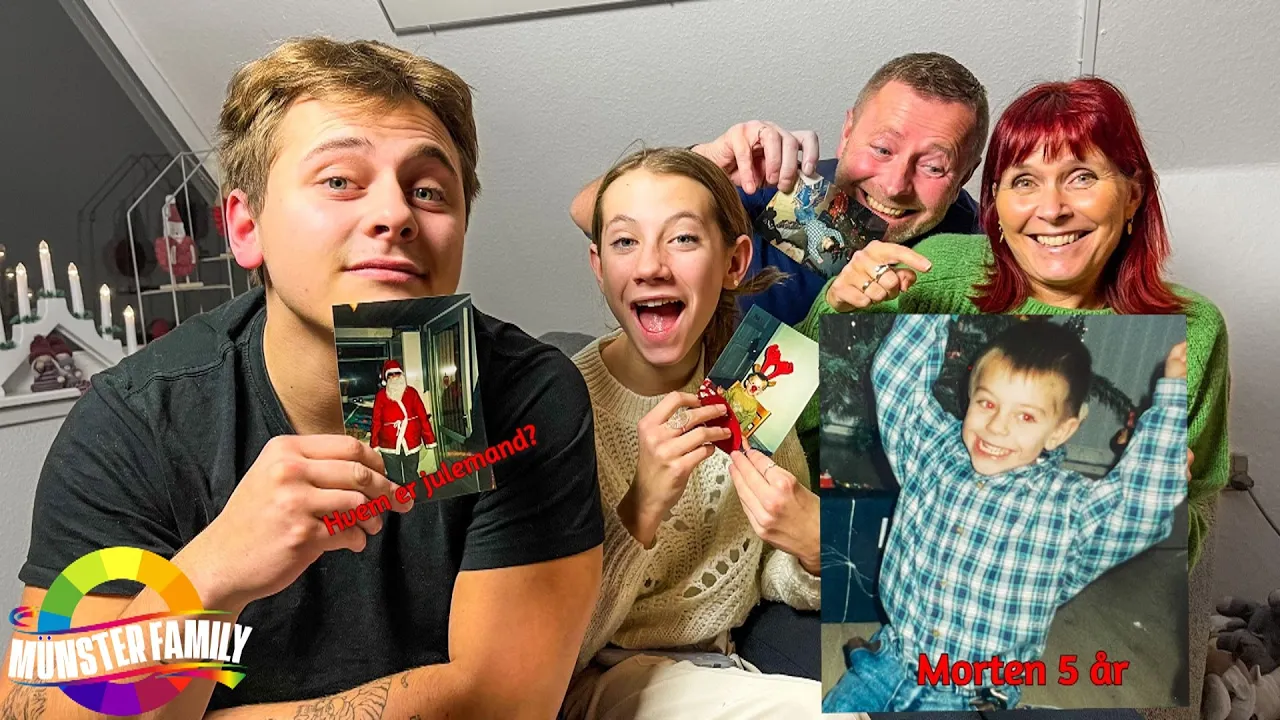 Dengang børnene var små/Private klip af familien!