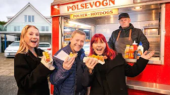 Overrasker familien med en pølsevogn!