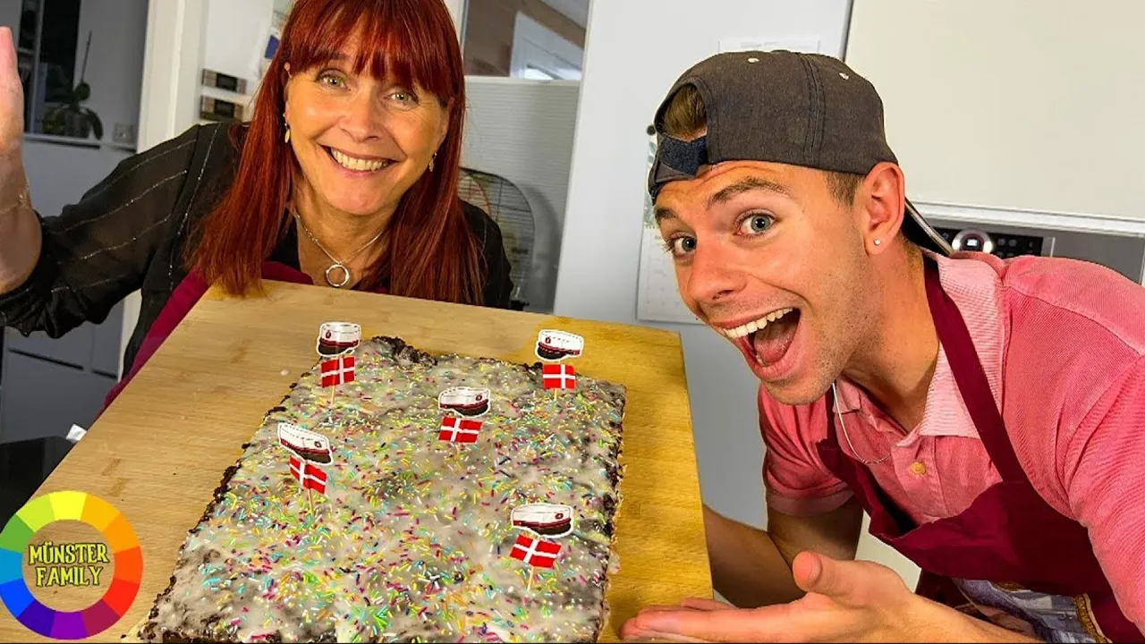 KÆMPE studenterbrød til Max / Mutti og Mortens køkken