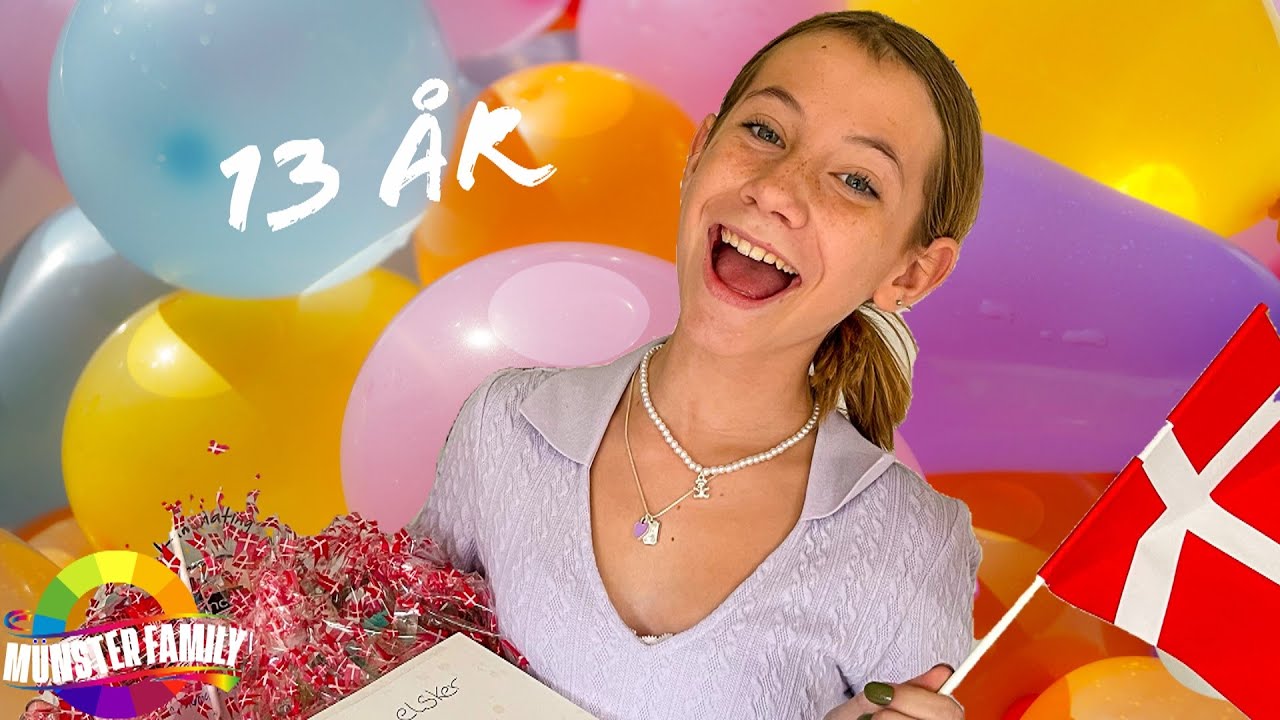 Najas 13 års fødselsdag