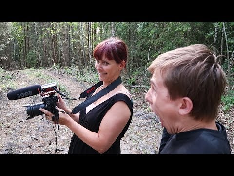 MÆRKELIGE OPTAGELSER MED FAMILIEN