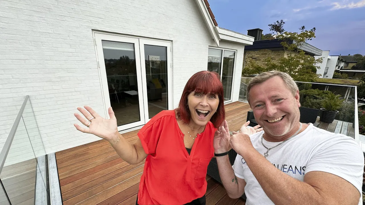 SÅDAN! Vores nye altan!