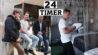 Max og Morten på scenen - 24 timer med familien Münster