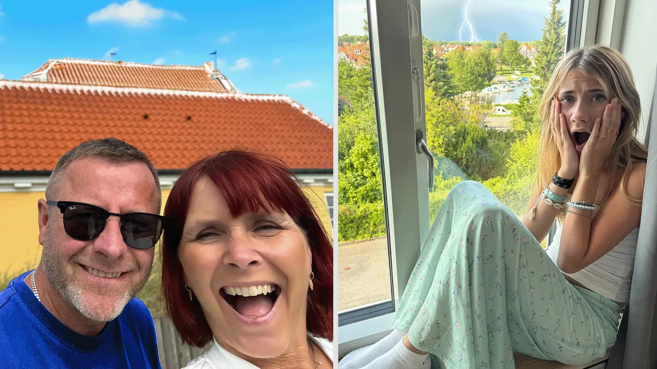 Efterlader Naja alene hjemme/Naja bange!