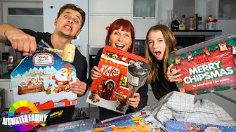 Hvem skal spise med en toiletbørste? Hvem vinder julekalenderne?