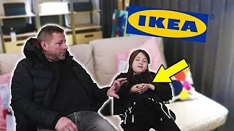 NAJA KOMMER TIL SKADE I IKEA