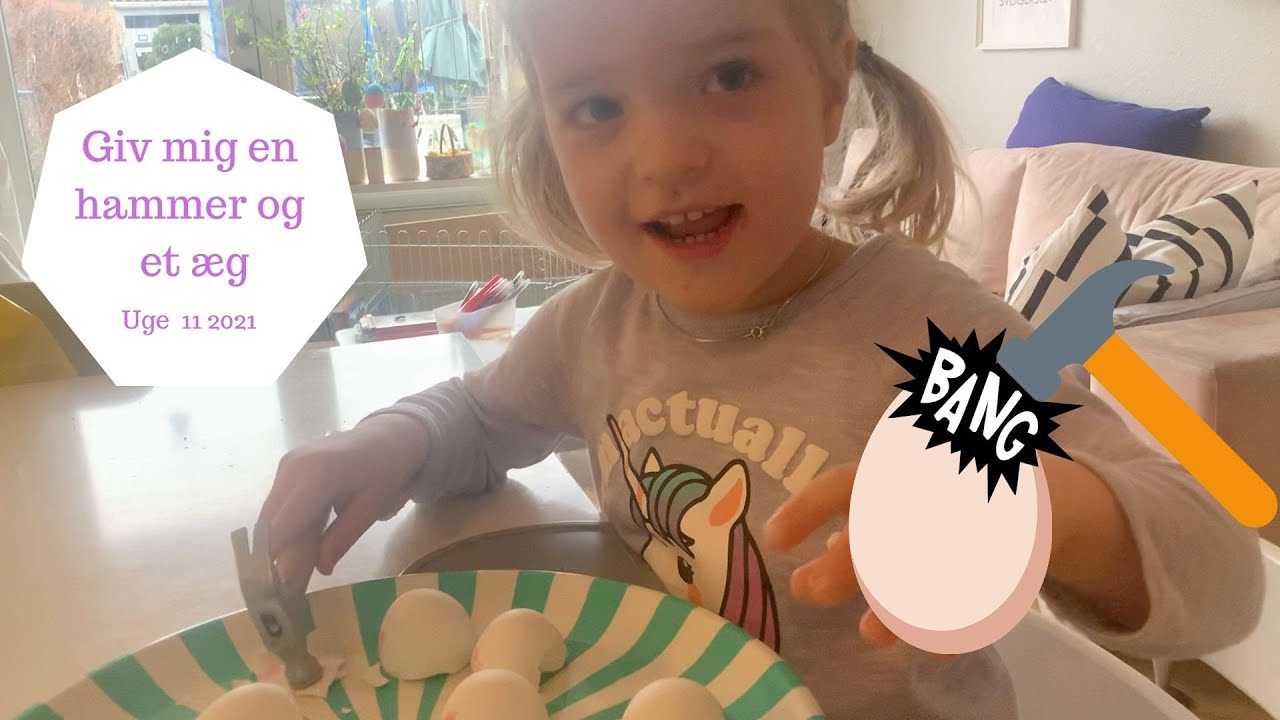 VI SMADRE EN MASSE ÆG - MON DET BLIVER PÆNT