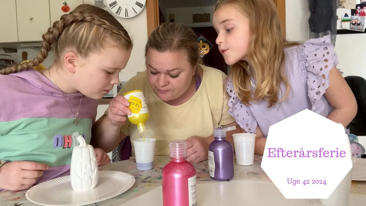 Efterårsferie hygge med krea