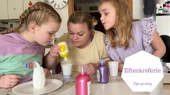 Efterårsferie hygge med krea