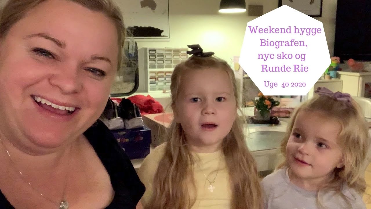 WEEKEND HYGGE - BIOGRAFEN, NYE SKO OG RUNDE RIE - VI VISER HVAD VI HAR KØBT