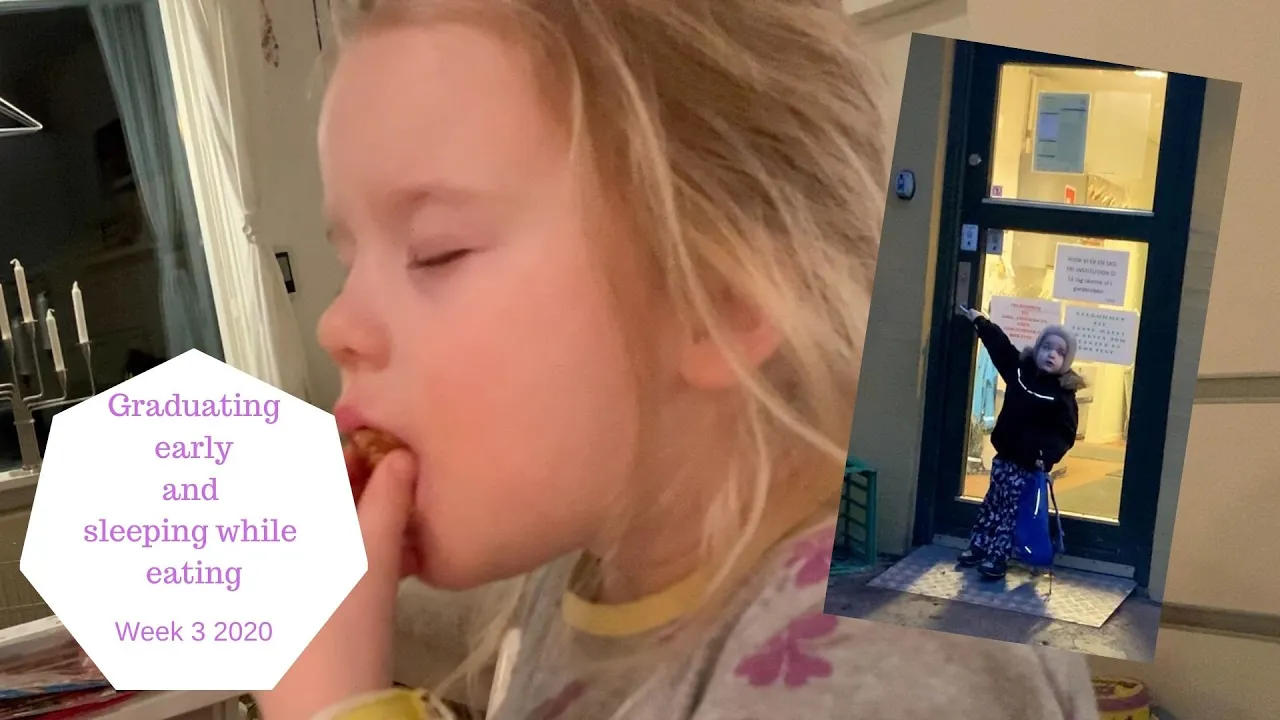 Graduating Early and Sleeping While Eating VLOG