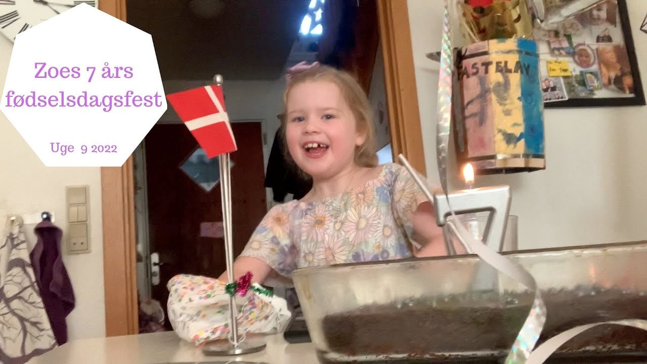 ZOES 7 ÅRS FØDSELSDAGS FEST