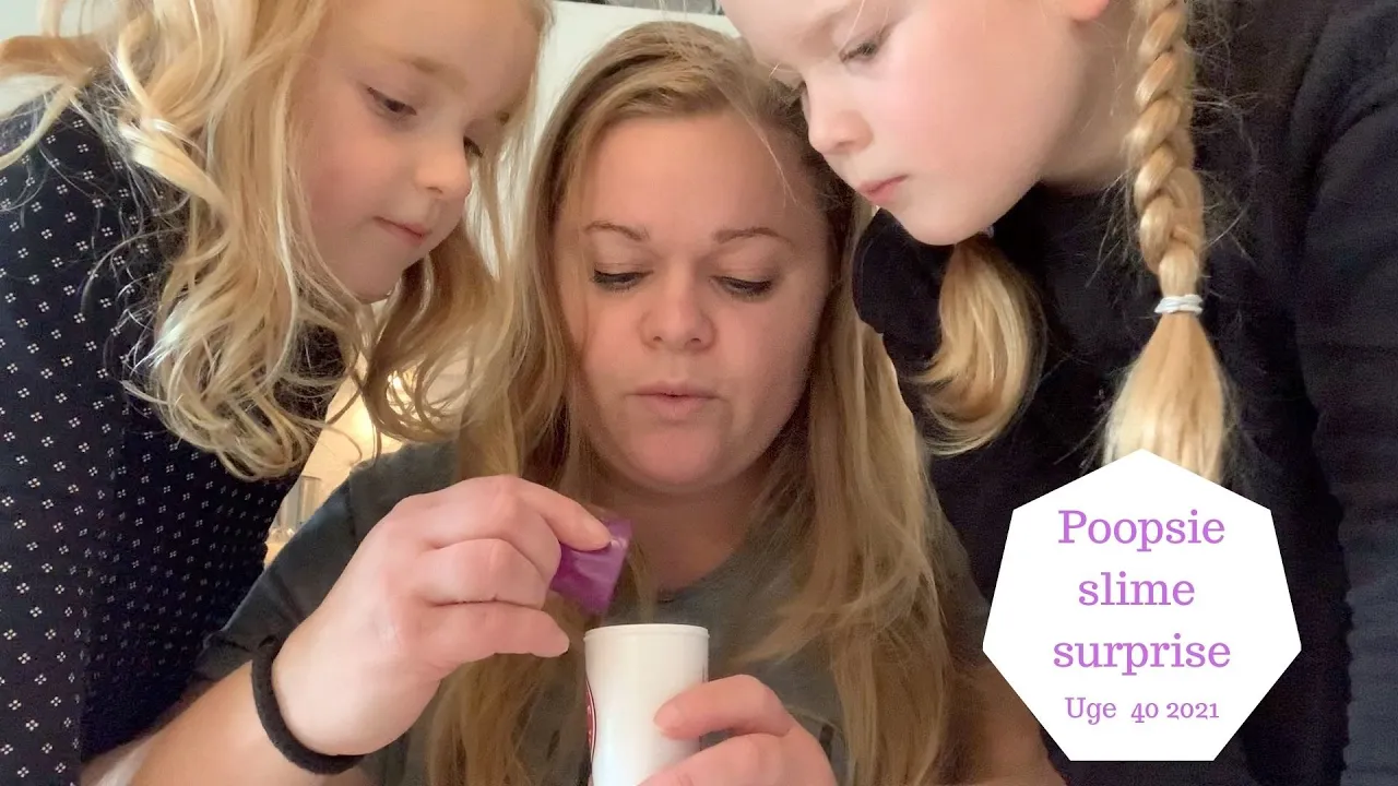 VI ÅBNER OG LAVER EN POOPSIE SLIME SURPRISE