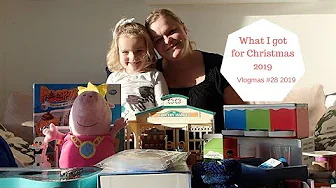 VLOGMAS 2019 #28 WHAT I GOT FOR CHRISTMAS 2019 - DANSK