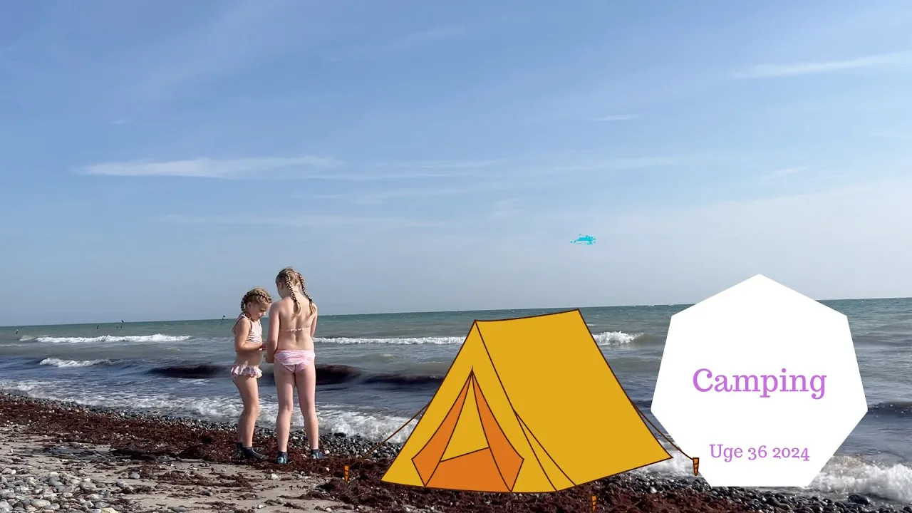 Bedste CAMPING dag med strand tur