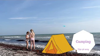Bedste CAMPING dag med strand tur