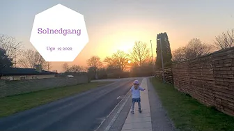 SKØN AFTENTUR MED SOLNEDGANG