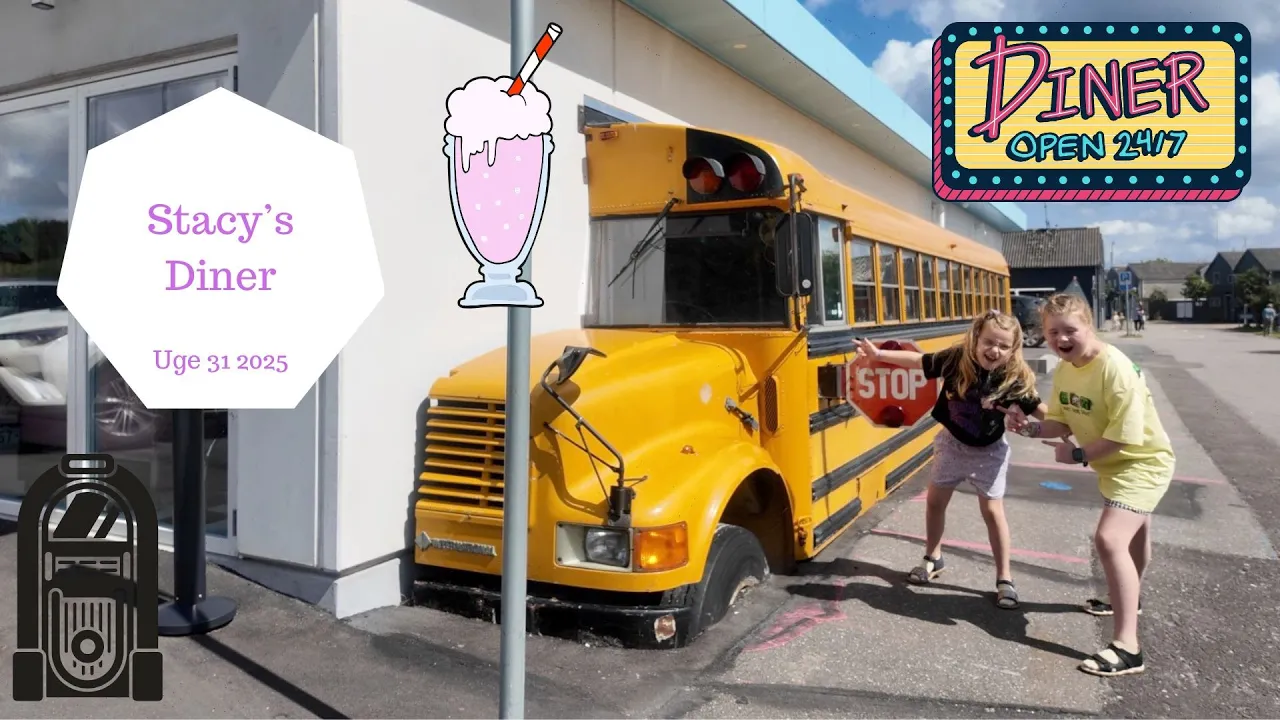 Vi tager på STACY'S Diner og spiser