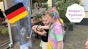 Vi tager til TYSKLAND for Første gang og jeg Skal Tale TYSK