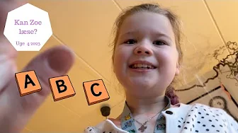 KAN ZOE LÆSE SELVOM INGEN HAR LÆRT HENDE DET?