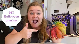DIY Halloween græskar