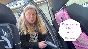 SÅ SKAL BILEN STØVSUGES OG RYDDES OP