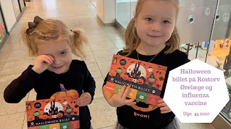 HALLOWEEN BILLET PÅ ROSTORV - ØRELÆGE OG INFLUENZA VACCINE