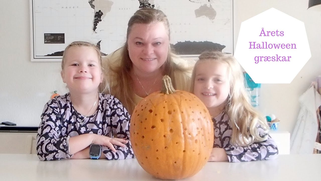 VI LAVER VORES HALLOWEEN GRÆSKAR