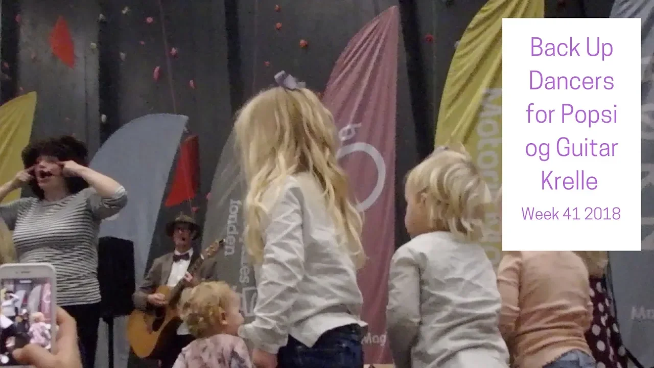 Back Up Dancers for Popsi og Guitar Krelle