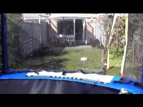 Babyfun on the trampolin