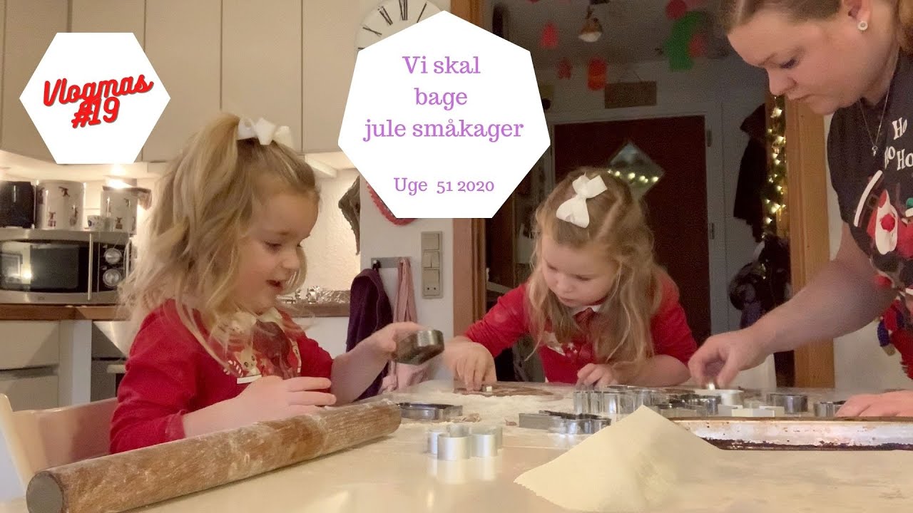 SÅ SKAL VI BAGE JULE SMÅKAGER - ZOE BLIVER FEJRET I BØRNEHAVEN