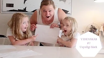 VIDENSKAB #7 USYNLIGT BLÆK