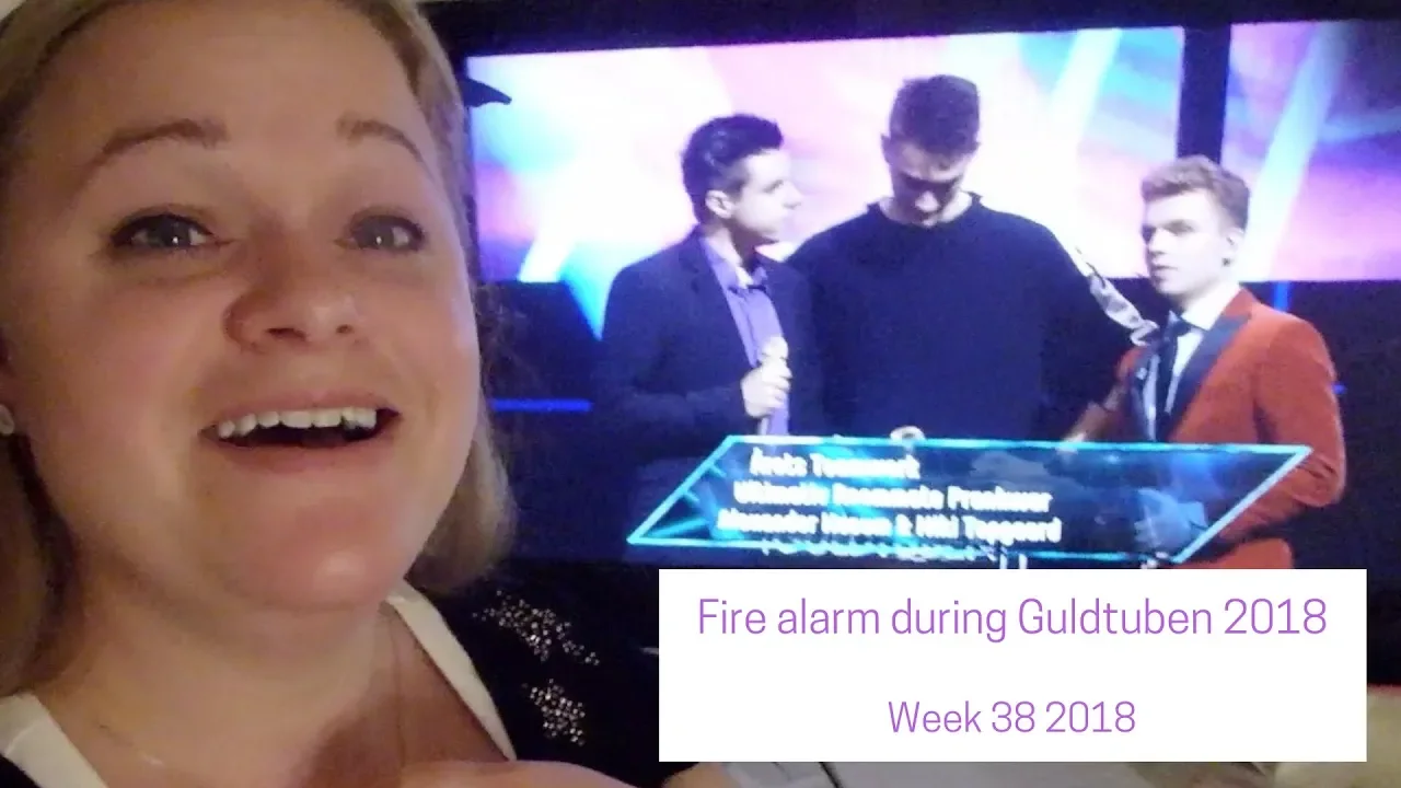Fire alarm during Guldtuben 2018
