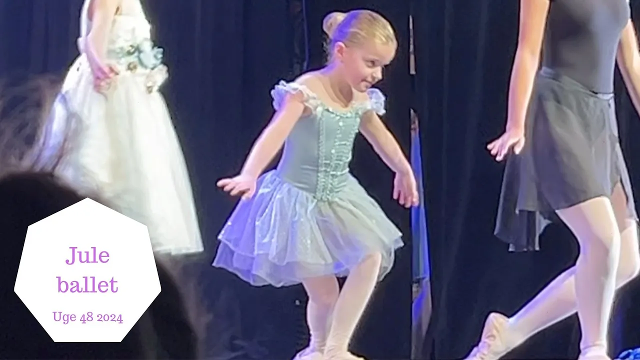 Så skal Haley på Scenen med Jule Balllet Showet