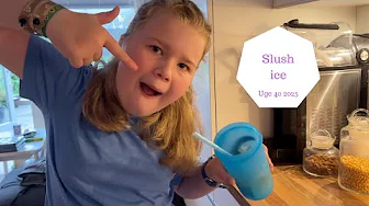 Hjemmelavet slush ice