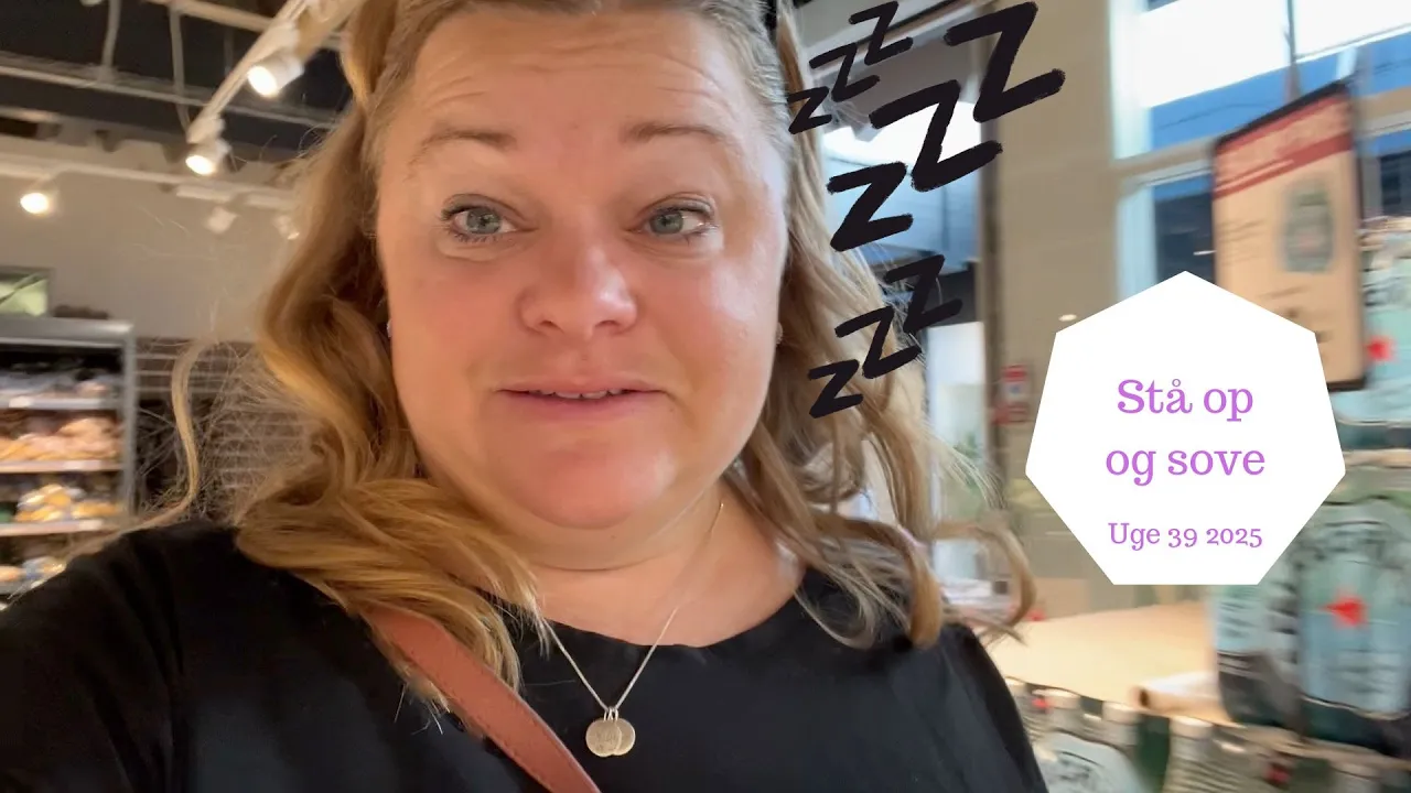 Jeg kunne STÅ op og SOVE