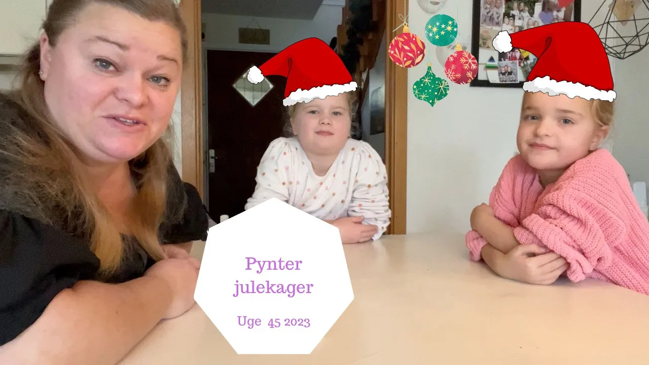 VI PYNTER JULE SMÅKAGER TIL PYNT - VI KOMMER I JULESTEMNING