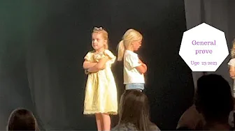 HALEYS GENERALPRØVE TIL HENDES DANSESHOW