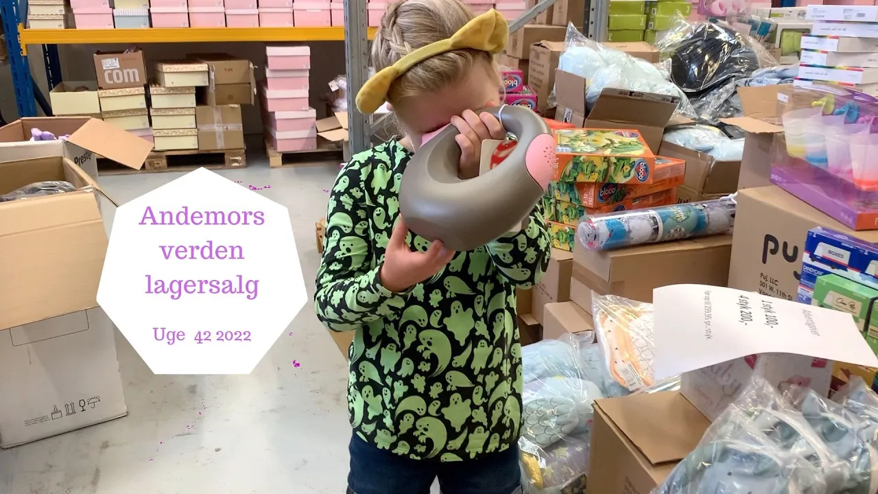LAGERSALG HOS ANDEMORS VERDEN - I KAN OGSÅ NÅ DET