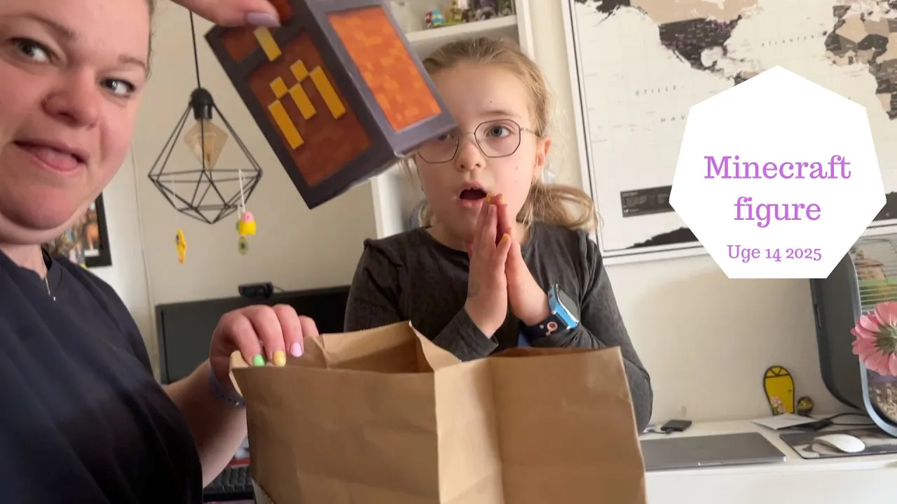 Travl søndag men vi får Specielle MINECRAFT Figurer fra McD
