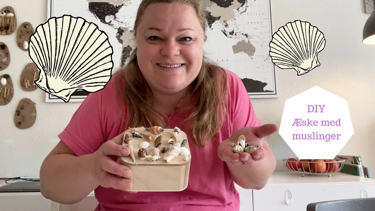 DIY KREA ÆSKE MED MUSLINGE SKALLER