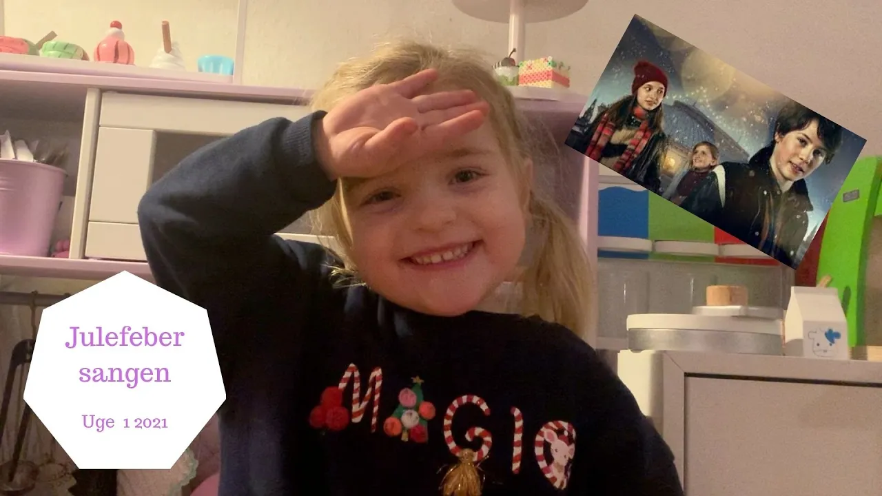 JULEFEBER SANG - 4 ÅRIG SYNGER JULEFEBER