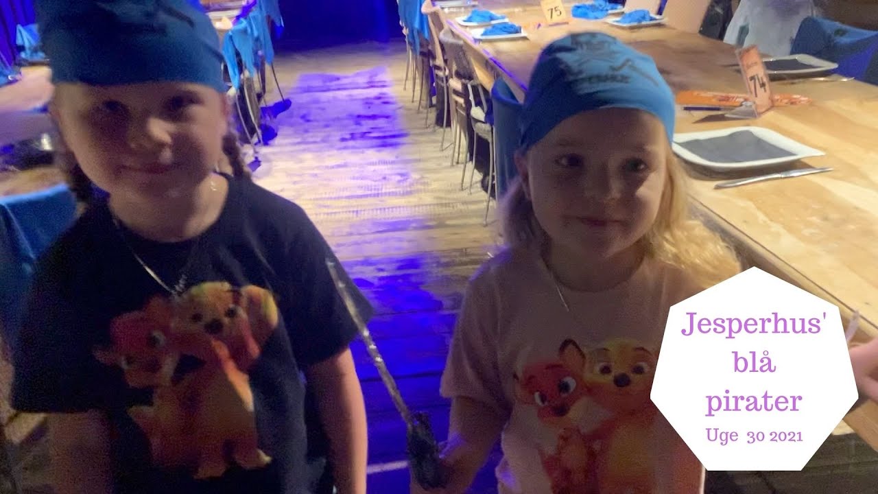 VI SKAL TIL PIRATSHOW I JESPERHUS