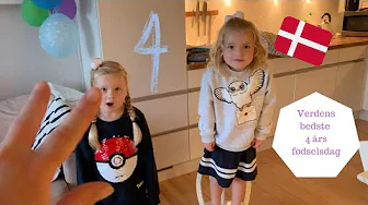 VERDENS BEDSTE 4 ÅRS FØDSELSDAG - EN HEL DAG EFTER HALEYS HOVED