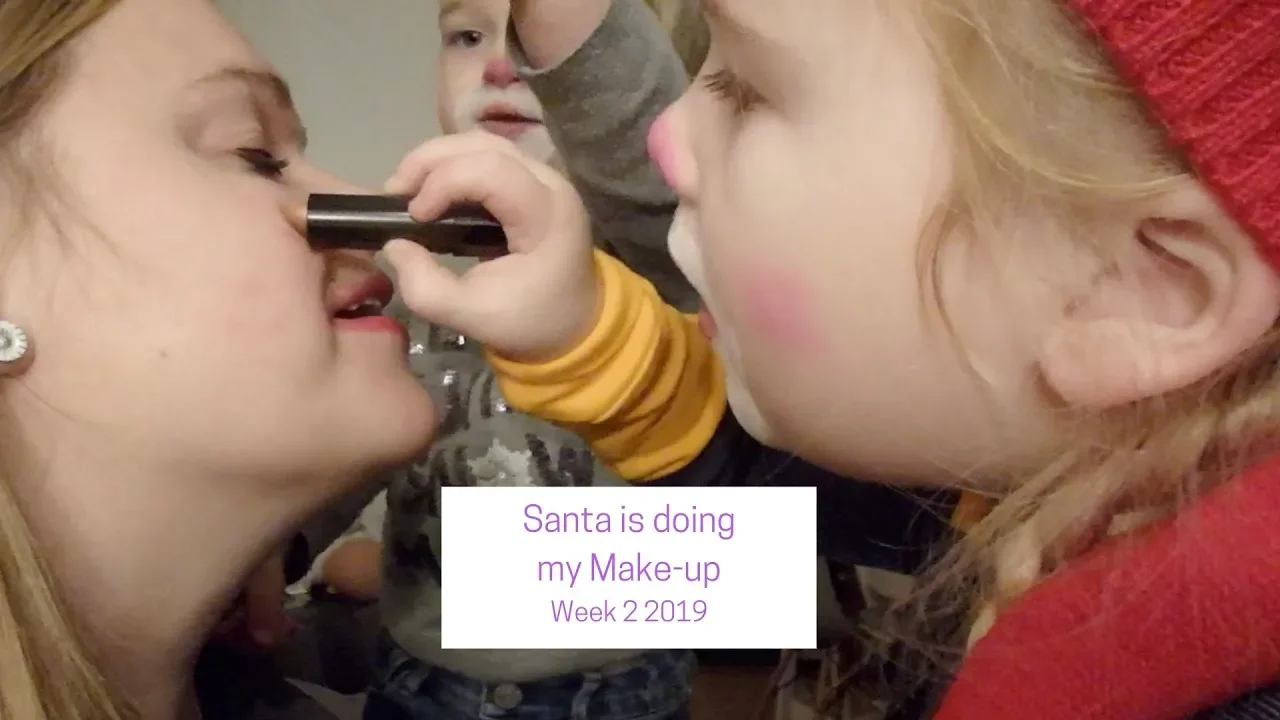 Santa is Doing My Make-Up