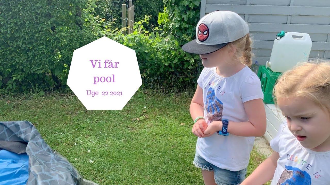 KAN VI SÆTTE POOLEN OP I DAG
