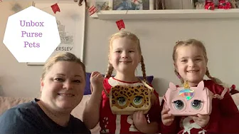 UNBOX VIDEO PURSE PETS
